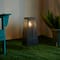 Glitzhome® 21.5" Metal Geometric Solar Powered Floor Lantern